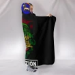1sttheworld Ethiopia Hooded Blankets - Ethiopia Coat of Arms With Lion Reggae - BN17