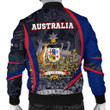 Australia Bomber Jacket - Australia Coat of Arms Jacket Aussie Spirit - Men