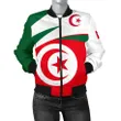 1sttheworld Algeria - Tunisia Bomber Jacket Active Flag Women A10