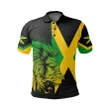Jamaica Lion Flag And Coat Of Arm Polo Shirt - J4
