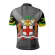 Jamaica Lion Flag And Coat Of Arm Polo Shirt - J4