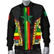 1sttheworld Senegal Men's Bomber Jacket - Senegal Flag Color And Coat Of Arm - BN17