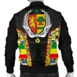 1sttheworld Senegal Men's Bomber Jacket - Senegal Flag Color And Coat Of Arm - BN17
