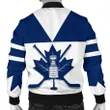 Canada Hockey Maple Leaf Champion Men Bomber Jacket back | Clothing | Toronto Maple Leafs