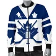 Canada Hockey Maple Leaf Champion Men Bomber Jacket K4