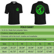 Algeria Flag Polo Shirt Rising A10