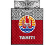 Tahiti Quilt Bed Set - Coat of Arms Version