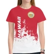 Hawaii T-Shirt, Coat Of Arms All Over Print T-Shirts BN1510
