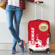 Hawaii Luggage Cover, Coat Of Arms Suitcase Covers BN1510