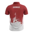 Hawaii Polo Shirt, Coat Of Arms Golf Shirt (Model T55)