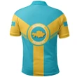 Kazakhstan Polo Shirt Rising A10