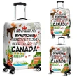 Canada I Googled Symptoms Turned Out I Just Need To Go To Canada Luggage Cover J7 | Love The World
