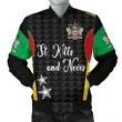 Saint Kitts and Nevis Men's Bomber Jacket Exclusive Edition K4