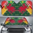 Celtic Wales Auto Sun Shades - Cymru Dragon and Daffodils - BN21