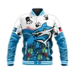 (Custom Personalised) Sharks Naidoc Week Baseball Jacket Cronulla A7