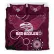 Sea Eagles Bedding Set Indigenous Country Style A7