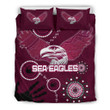 Sea Eagles Bedding Set Indigenous Country Style A7