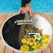 Cornwall Celtic Beach Blanket - Daffodil With Seal - BN12