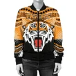 Tigers Women's Bomber Jacket Wests Indigenous Newest A7