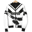 Western Suburbs Magpies Women's Bomber Jacket Original Style - White A7