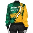 South Africa Women's Bomber Jacket Springboks Rugby Be Fancy A7