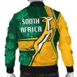 South Africa Men's Bomber Jacket Springboks Rugby Be Fancy A7