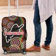 Panthers Black Luggage Covers Indigenous Penrith Version A7