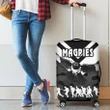 Western Suburbs Magpies Luggage Covers Anzac Vibes - Black A7
