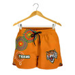 Naidoc Wests Tigers Women Shorts Aboriginal A7
