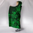 Ireland Hooded Blanket - Celtic Cross & St.Patrick's Day Symbol - BN25