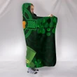 Ireland Hooded Blanket - Celtic Cross & St.Patrick's Day Symbol - BN25