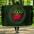Wales Celtic Hooded Blankets - Tree Of Life & Cymru - BN22