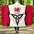Wales Celtic Hooded Blanket -  Cymru - BN15