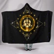 Celtic Hooded Blanket - Celtic Wiccan Fire Earth Water Air - BN25