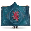 Scotland Celtic Hooded Blankets - Celtic Compass With Scottish Lion - BN23