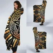 Celtic Wicca Hooded Blanket - Celtic pentagram wicca Hooded Blanket - BN21