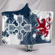 Scotland Hooded Blanket - Scottish Celtic Cross - BN15