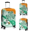 Ireland Celtic Luggage Covers - Ireland Shamrock With Celtic Patterns - BN23