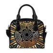 Celtic One Wicca celtic pentacle Shoulder Handbag - BN23