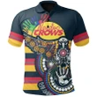 (Custom Personalised) Adelaide Naidoc Week Polo Shirt Crows Aboriginal Sport Style A7