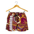 Broncos Rugby Women's Shorts Indigenous A7