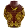 (Custom Personalised) Tonga High School Zip-Hoodie Minimal Style A7