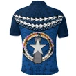 Northern Mariana Islands Polynesian Polo Shirt - Vibes Version K8