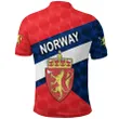 Norway Polo Shirt Sporty Style K8