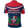 Dominican Republic Polo Shirt - Vibes Version K8