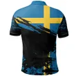 Sweden Polo Shirt Customized K5