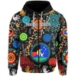 The NAIDOC 2021  Zip Hoodie Heal Country Style A7