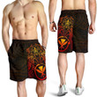 Polynesian Hawaii Shorts (Men) - Red Turtle Manta Ray