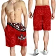 Canada Day All Over Print Men's Shorts - Haida Maple Leaf Style Tattoo Red A02