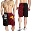 Papua New Guinea Polynesian All Over Print Men's Shorts Coat Of Arms Th5
